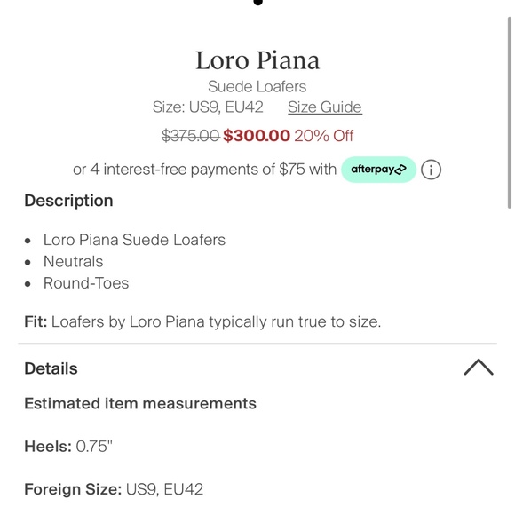•   Loro Piana Suede Loafers